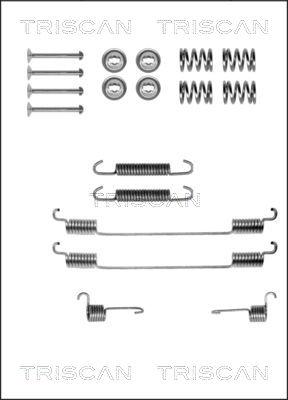 Triscan 8105 152549 - Kit accessori, Ganasce freno autozon.pro