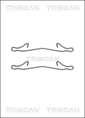 Triscan 8105 161563 - Kit accessori, Pastiglia freno autozon.pro