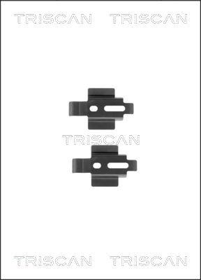 Triscan 8105 161614 - Kit accessori, Pastiglia freno autozon.pro