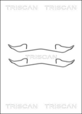 Triscan 8105 161617 - Kit accessori, Pastiglia freno autozon.pro