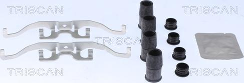 Triscan 8105 161621 - Kit accessori, Pastiglia freno autozon.pro