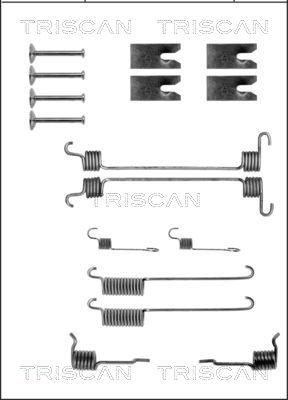 Triscan 8105 162585 - Kit accessori, Ganasce freno autozon.pro