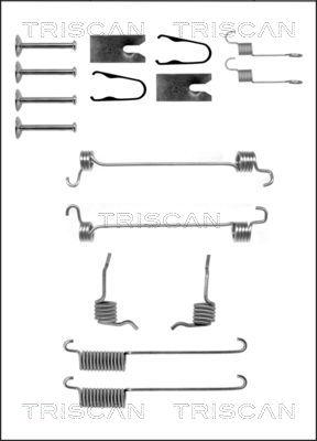 Triscan 8105 162588 - Kit accessori, Ganasce freno autozon.pro