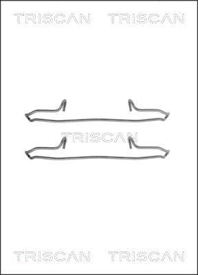 Triscan 8105 101594 - Kit accessori, Pastiglia freno autozon.pro