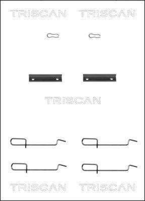 Triscan 8105 101592 - Kit accessori, Pastiglia freno autozon.pro