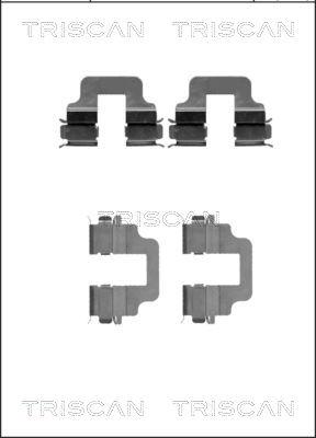 Triscan 8105 101646 - Kit accessori, Pastiglia freno autozon.pro