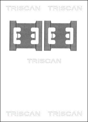 Triscan 8105 101643 - Kit accessori, Pastiglia freno autozon.pro