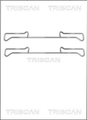 Triscan 8105 101642 - Kit accessori, Pastiglia freno autozon.pro