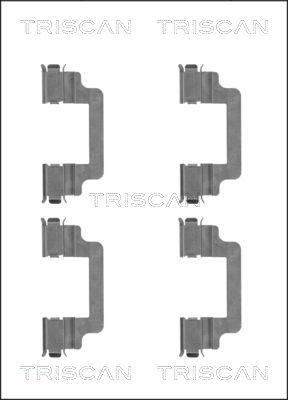 Triscan 8105 101659 - Kit accessori, Pastiglia freno autozon.pro