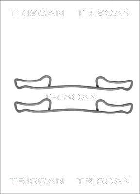 Triscan 8105 101601 - Kit accessori, Pastiglia freno autozon.pro