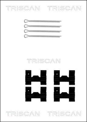 Triscan 8105 101329 - Kit accessori, Pastiglia freno autozon.pro