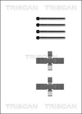 Triscan 8105 101237 - Kit accessori, Pastiglia freno autozon.pro