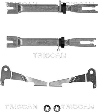 Triscan 8105 103011 - Kit dispositivo di registrazione, freno a tamburo autozon.pro