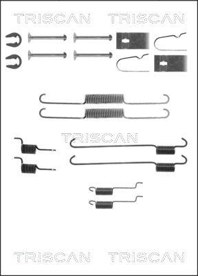 Triscan 8105 102595 - Kit accessori, Ganasce freno autozon.pro