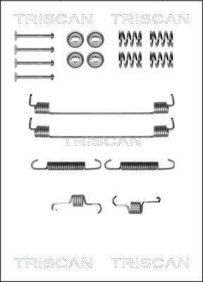 Triscan 8105 102596 - Kit accessori, Ganasce freno autozon.pro