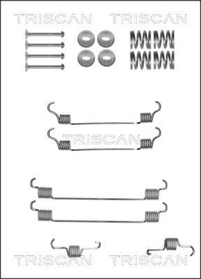 Triscan 8105 102597 - Kit accessori, Ganasce freno autozon.pro