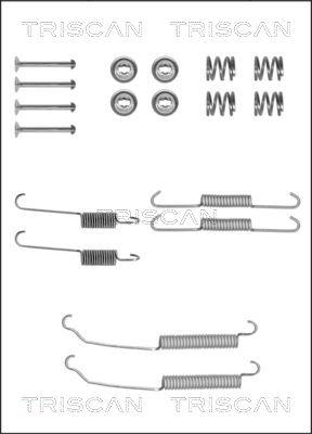 Triscan 8105 102564 - Kit accessori, Ganasce freno autozon.pro