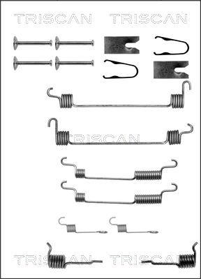 Triscan 8105 102584 - Kit accessori, Ganasce freno autozon.pro