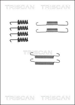 Triscan 8105 102585 - Kit accessori, Ganasce freno stazionamento autozon.pro