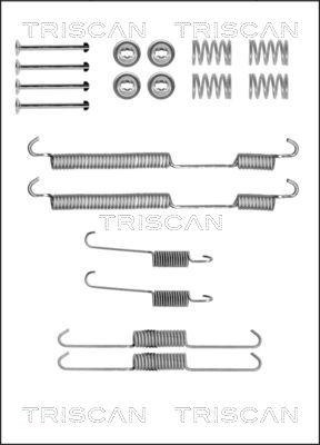 Triscan 8105 102580 - Kit accessori, Ganasce freno autozon.pro