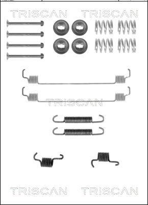 Triscan 8105 102587 - Kit accessori, Ganasce freno autozon.pro