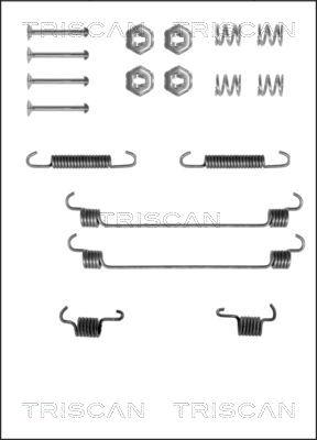 Triscan 8105 102525 - Kit accessori, Ganasce freno autozon.pro