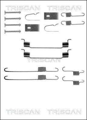 Triscan 8105 102574 - Kit accessori, Ganasce freno autozon.pro