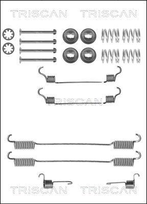 Triscan 8105 102572 - Kit accessori, Ganasce freno autozon.pro