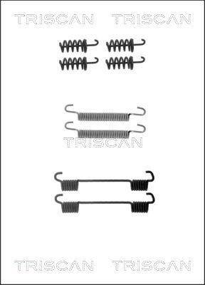 Triscan 8105 102605 - Kit accessori, Ganasce freno stazionamento autozon.pro