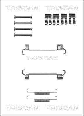 Triscan 8105 102603 - Kit accessori, Ganasce freno stazionamento autozon.pro