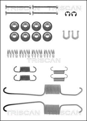 Triscan 8105 102615 - Kit accessori, Ganasce freno autozon.pro