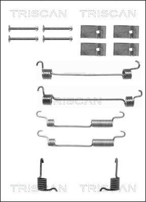 Triscan 8105 102610 - Kit accessori, Ganasce freno autozon.pro