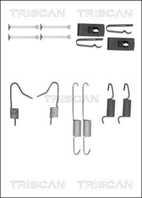 Triscan 8105 102613 - Kit accessori, Ganasce freno stazionamento autozon.pro