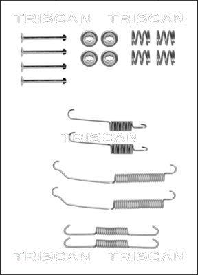 Triscan 8105 102243 - Kit accessori, Ganasce freno autozon.pro