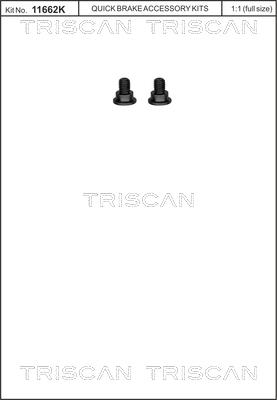 Triscan 8105 116003 - Kit bulloni, Disco freno autozon.pro