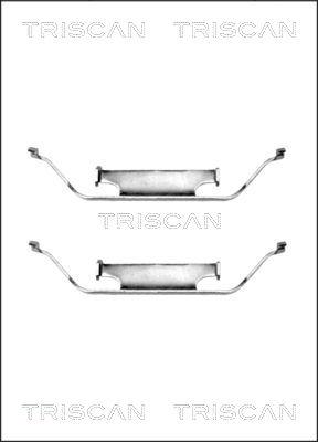 Triscan 8105 111571 - Kit accessori, Pastiglia freno autozon.pro