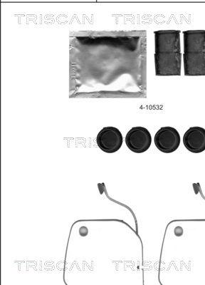 Triscan 8105 111623 - Kit accessori, Pastiglia freno autozon.pro