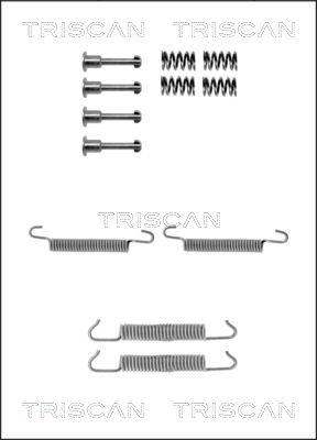 Triscan 8105 112065 - Kit accessori, Ganasce freno stazionamento autozon.pro