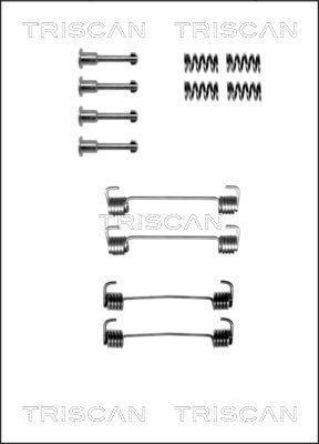 Triscan 8105 112335 - Kit accessori, Ganasce freno stazionamento autozon.pro