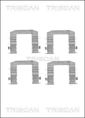 Triscan 8105 181009 - Kit accessori, Pastiglia freno autozon.pro