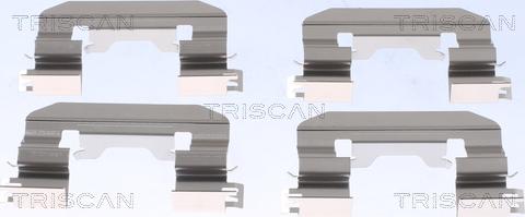 Triscan 8105 181017 - Kit accessori, Pastiglia freno autozon.pro