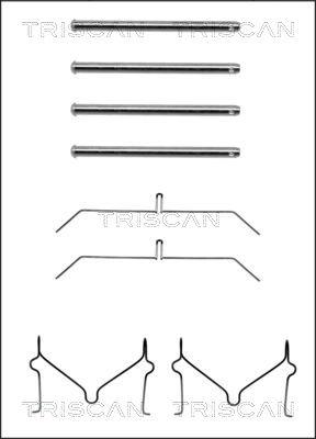 Triscan 8105 131598 - Kit accessori, Pastiglia freno autozon.pro