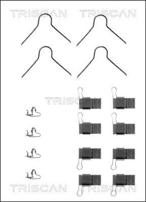 Triscan 8105 131597 - Kit accessori, Pastiglia freno autozon.pro