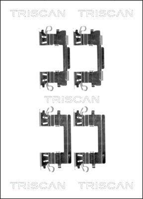 Triscan 8105 131643 - Kit accessori, Pastiglia freno autozon.pro