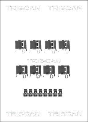 Triscan 8105 131642 - Kit accessori, Pastiglia freno autozon.pro