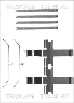 Triscan 8105 131647 - Kit accessori, Pastiglia freno autozon.pro