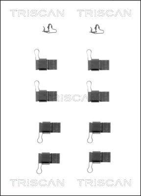 Triscan 8105 131618 - Kit accessori, Pastiglia freno autozon.pro