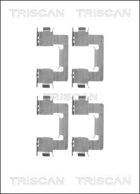 Triscan 8105 131634 - Kit accessori, Pastiglia freno autozon.pro