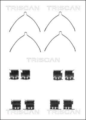 Triscan 8105 131630 - Kit accessori, Pastiglia freno autozon.pro