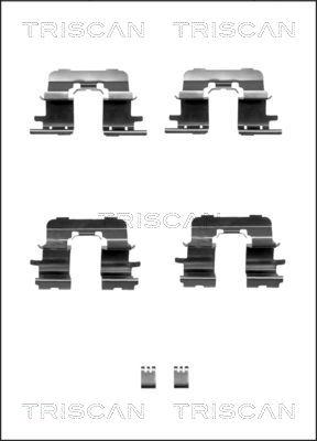 Triscan 8105 131631 - Kit accessori, Pastiglia freno autozon.pro